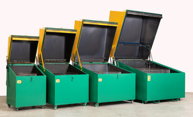 Open enviroclean parts washer range